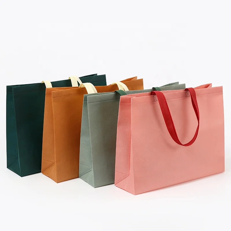 Fashionable Lightweight Durable Convenient Non-Woven Shopping Bag for Carrying Lunch Environmentally Friendly Lifestyle