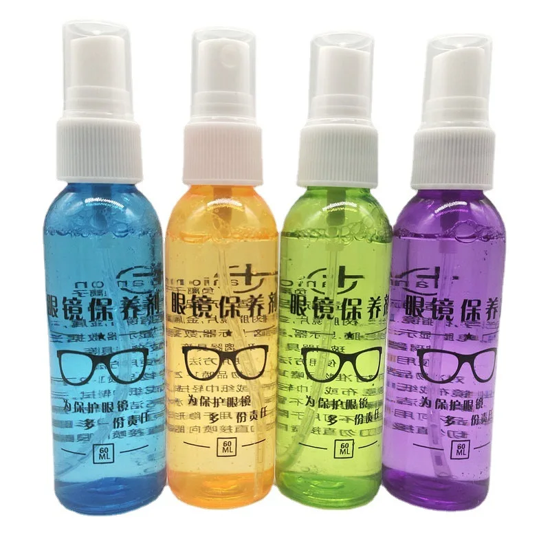 60Ml Optical Spray Liquid Lens Glasses Cleaner Cleaner For Eyeglasses And Sunglasses Lens Cleaner