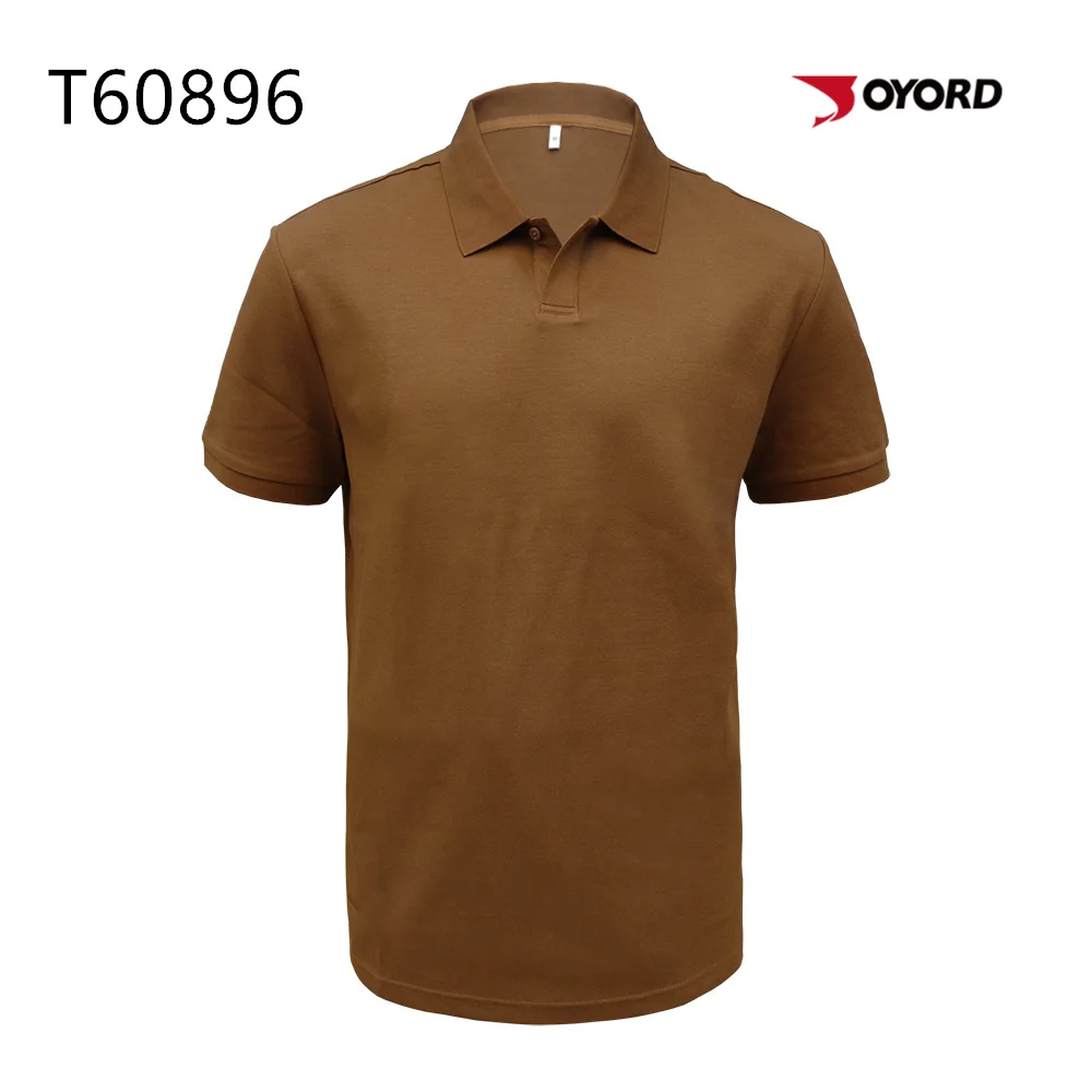 High Quality Cotton Casual Uniform Plain Golf Blank Men Pique Polo T Shirts