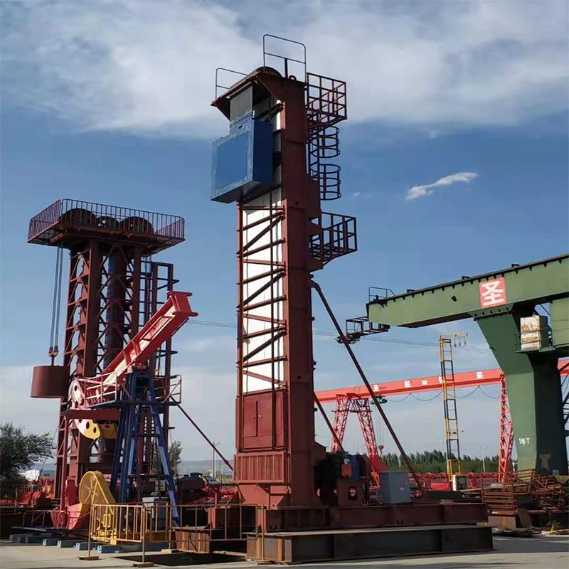 equip  coiled tubing that Tower mechanical reversing (belt) vertical pumping unit  Blue Elephant