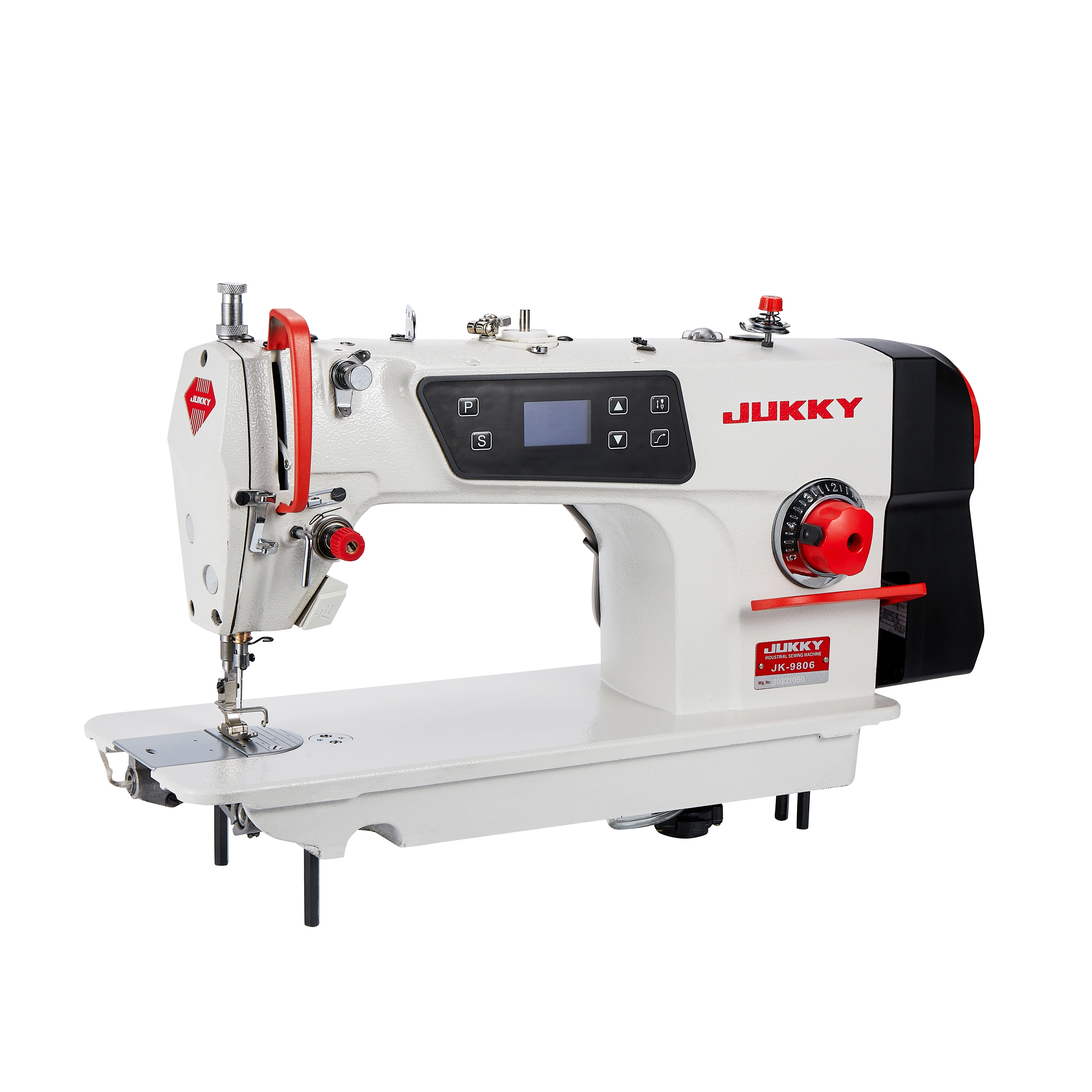 JUKKY 9806direct device servo motor used single needle lockstitch industrial sewing machine machine a coudre