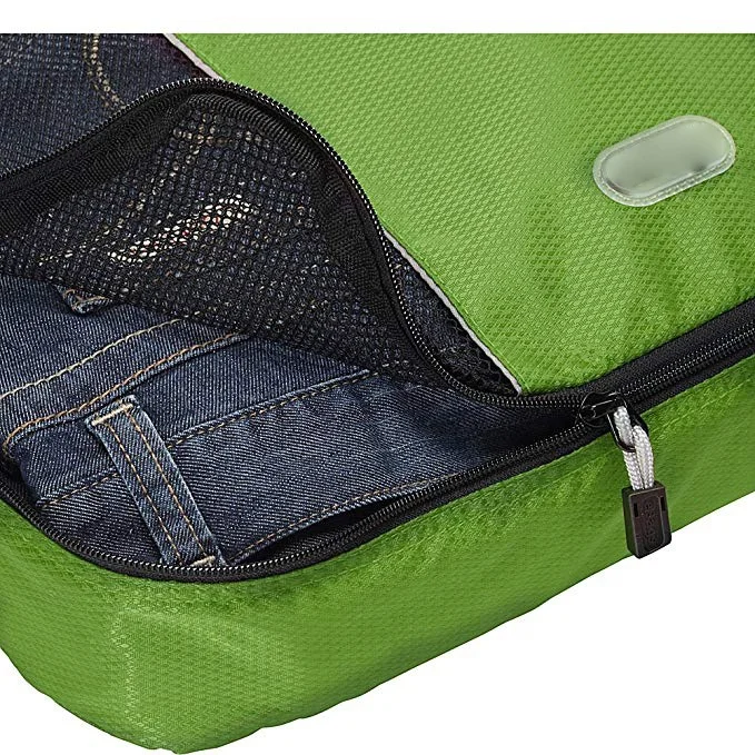 Водонепроницаемый 3 компл. Путешествия Сжатия Упаковка Кубики организаторы чемодан организатор