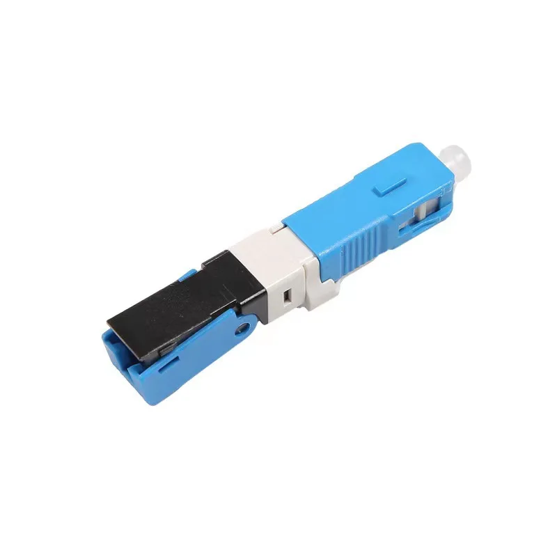 FTTH Pre-embedded SC/UPC fiber optic cold splice for  Cold connector Telecom-grade fiber optic cable quick connector