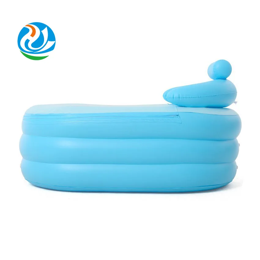 New Products low price spa foldable portable inflatable plastic bathtub for adult