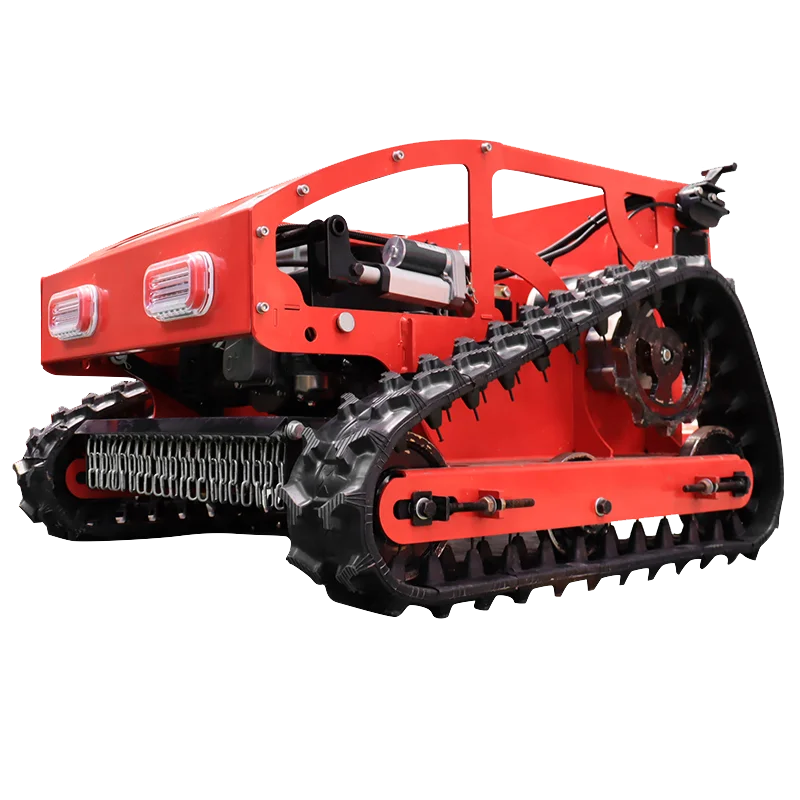 garden crawler grass cutter gasoline lawn mover Remote control electric robot lawn mower