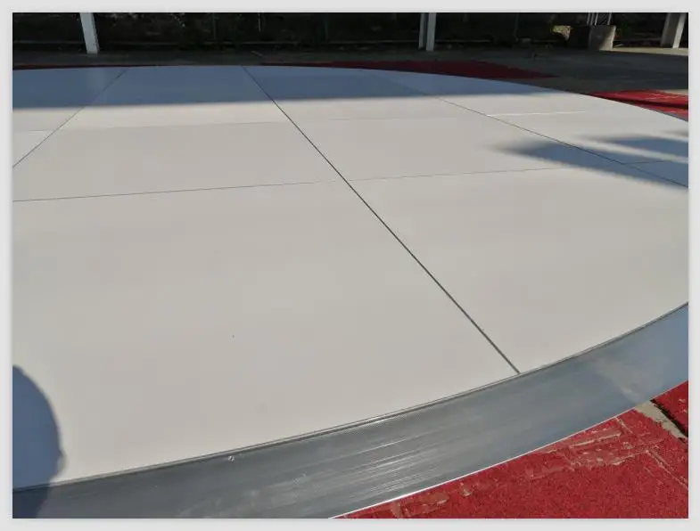 Interlocking system round solid wood dance floor plywood dance floor