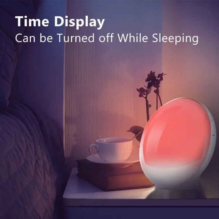 alarm clock wake up light alram clock with radio