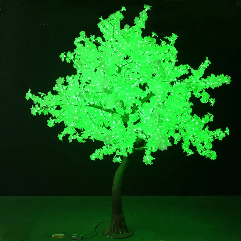 ANPU Lighting High Simulated Artificial Autumn Maple LED Tree For Indoor Outdoor Decoration Event Wedding