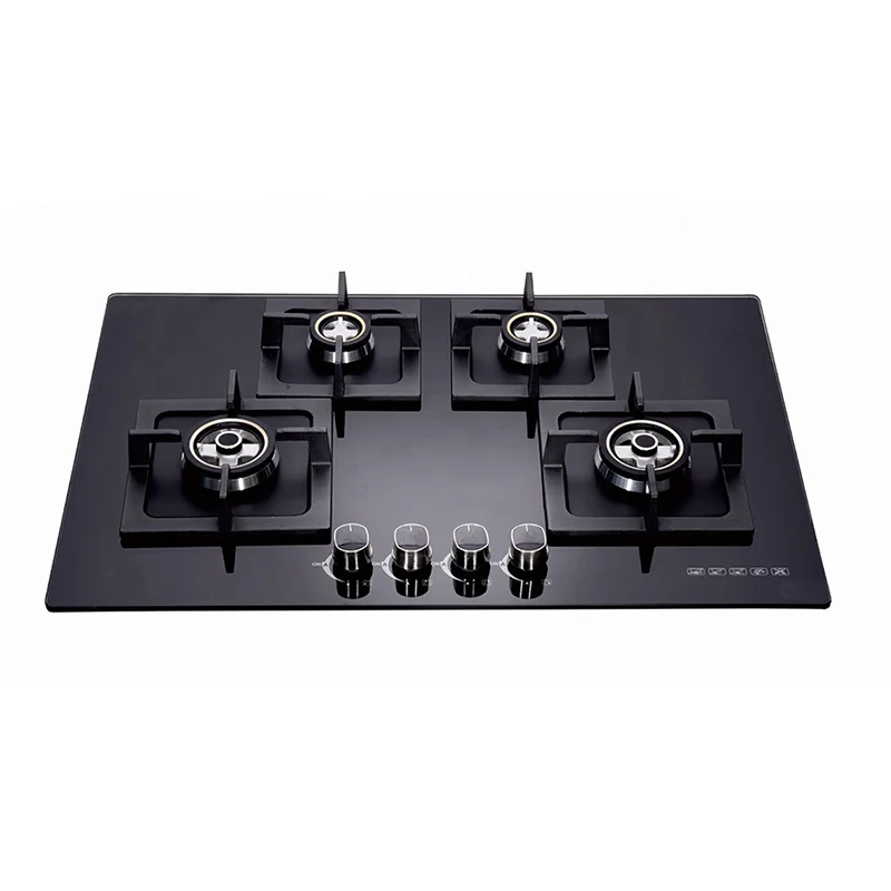 Hot Sale Black Colored S.S 2 Burner Gas Cooking Range In Pakistan India