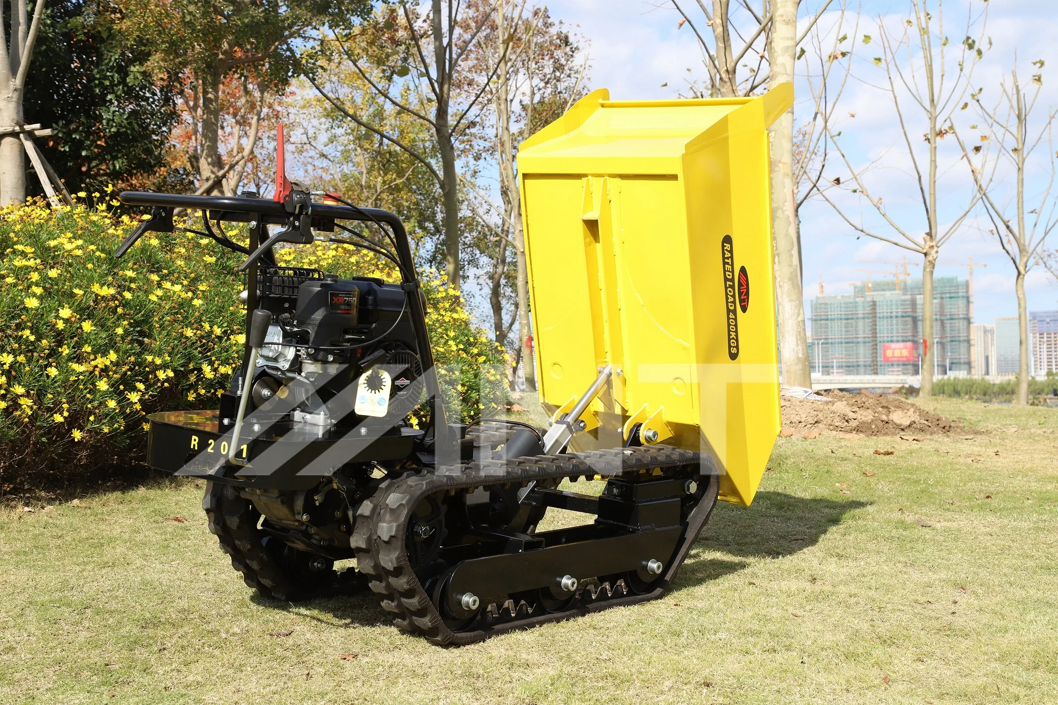 ANT High Load Mini Dumper Gasoline Engine Crawler Power Construction Mini Loader Dumper