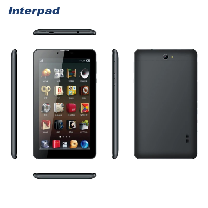Interpad P107 5MP +13MP Android Win 10  OS multi-point capacitive touch screen 7 inch kids phone 3g android 10 tablet PC ram1gb