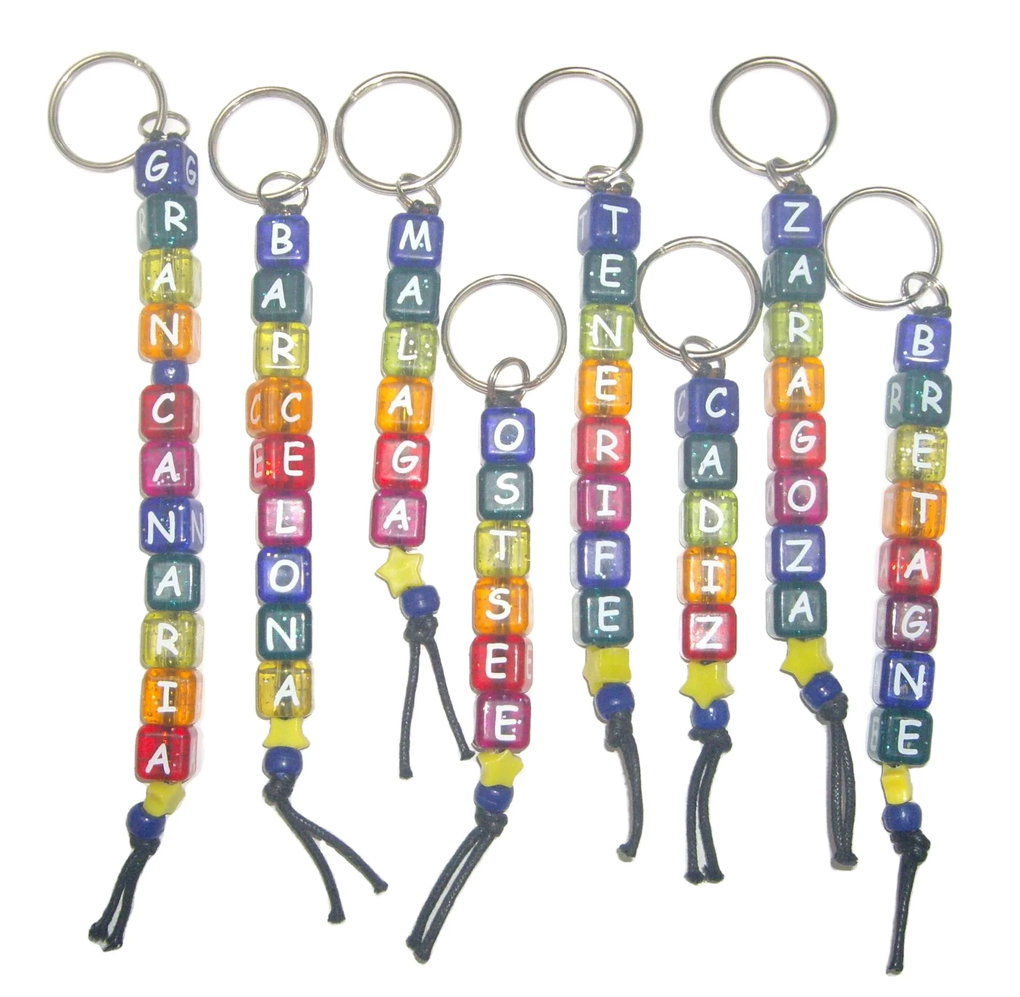 DIY plastic alphabet letter beads 12mm,square plastic beads with vertical hole,plastic alphabet dice keychain with country name