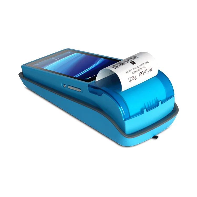 Barway AP02 Touch Smart Mobile Handheld NFC Android POS Terminal with printer