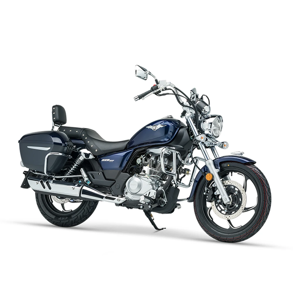 Топливо экономичный мотоцикл HAOJUE 150cc Комфортные сиденья мощные характеристики GZS 150 круиз классические первокурсники с высоким удовольствием