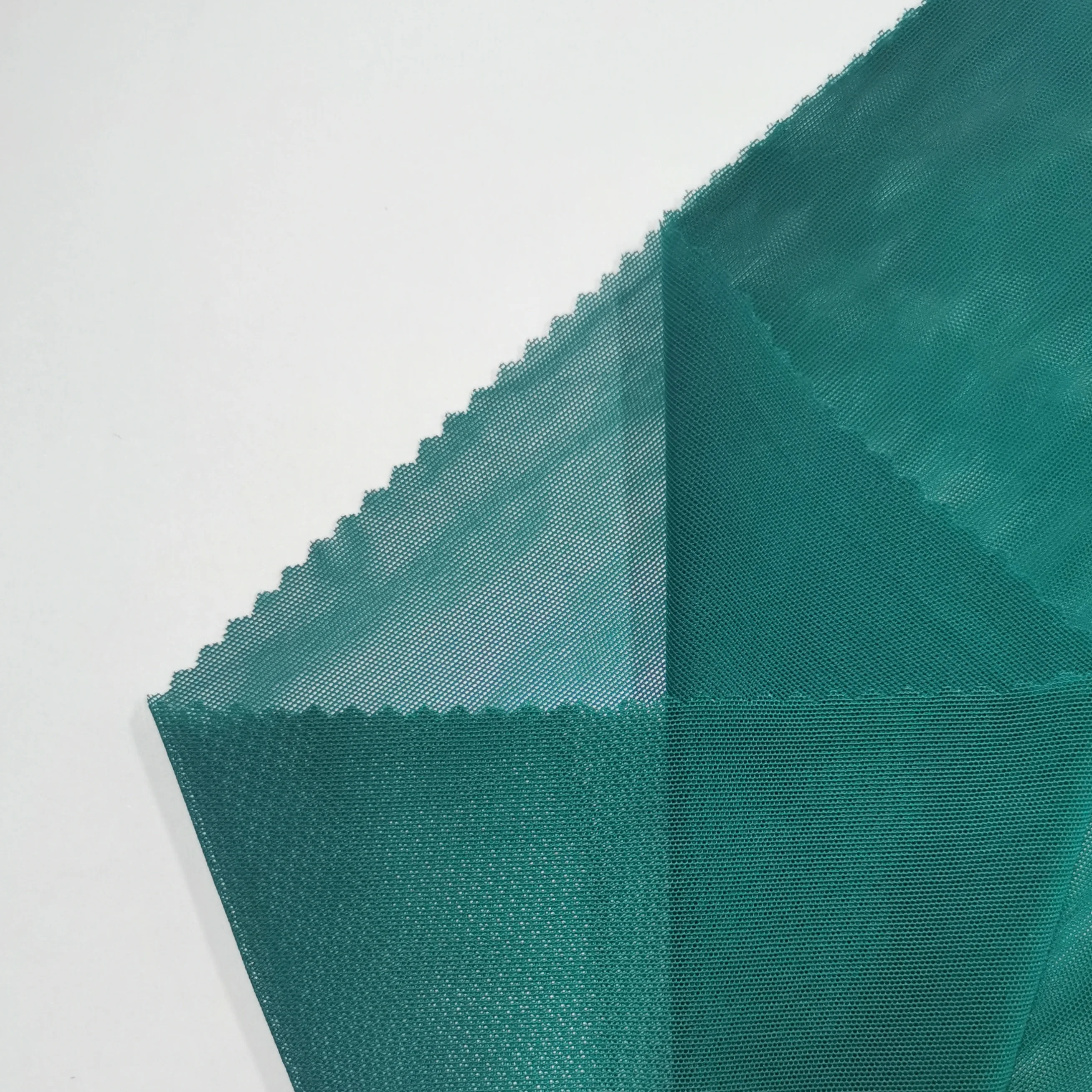 20222 Runlam knitting 84 Polyamide 16 elastane fabric 4 way stretch soft tulle fabric mesh for lingerie