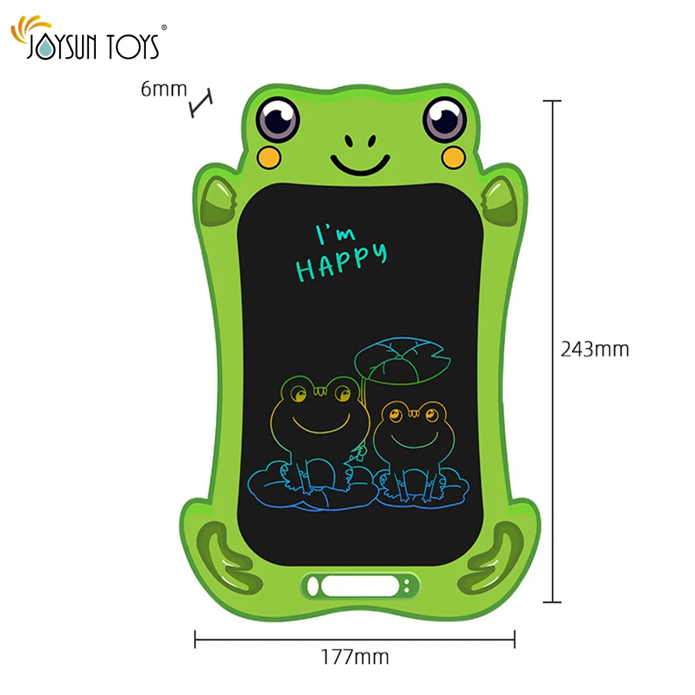 9 Inch kids animal lcd write electronic writing board digital writing  Drawing Board for kids children Painting LED Board