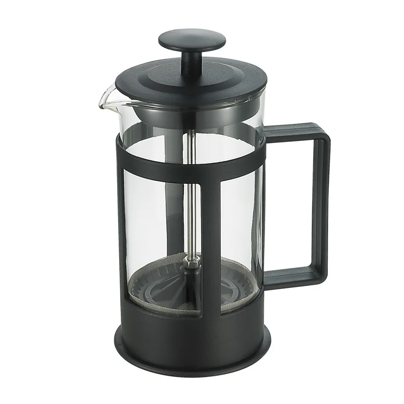 Heat Resistant Glass French Press 350/600/1000ml  Coffee Borosilicate Glass Percolator Glass Coffee Pot