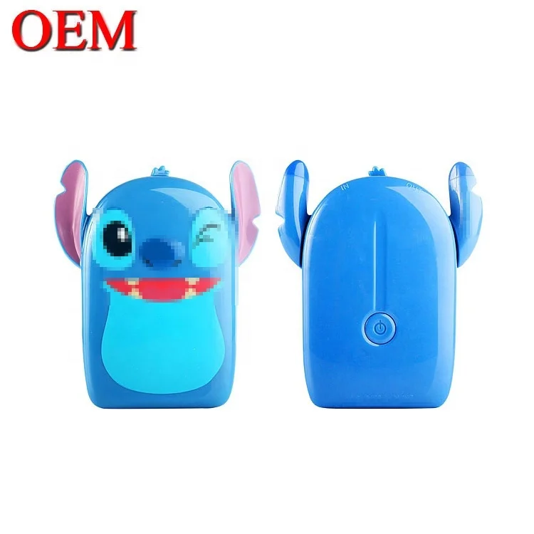 Custom  3D Cartoon Mobile Phone Power Bank Portable Charger Power Bank  Charger Bank