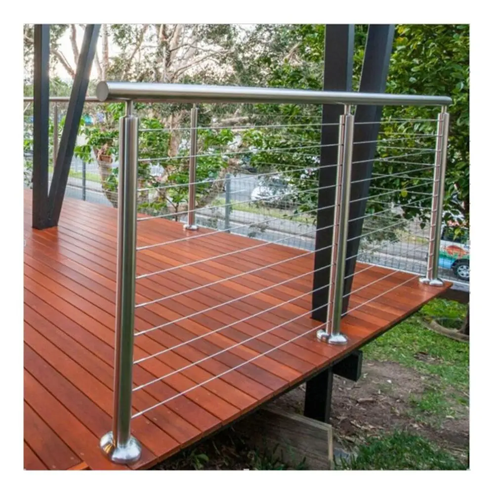 Optima Customized Cable Railing Wire Cable Fence Wire Cable Railing for Exterior Garden Yard