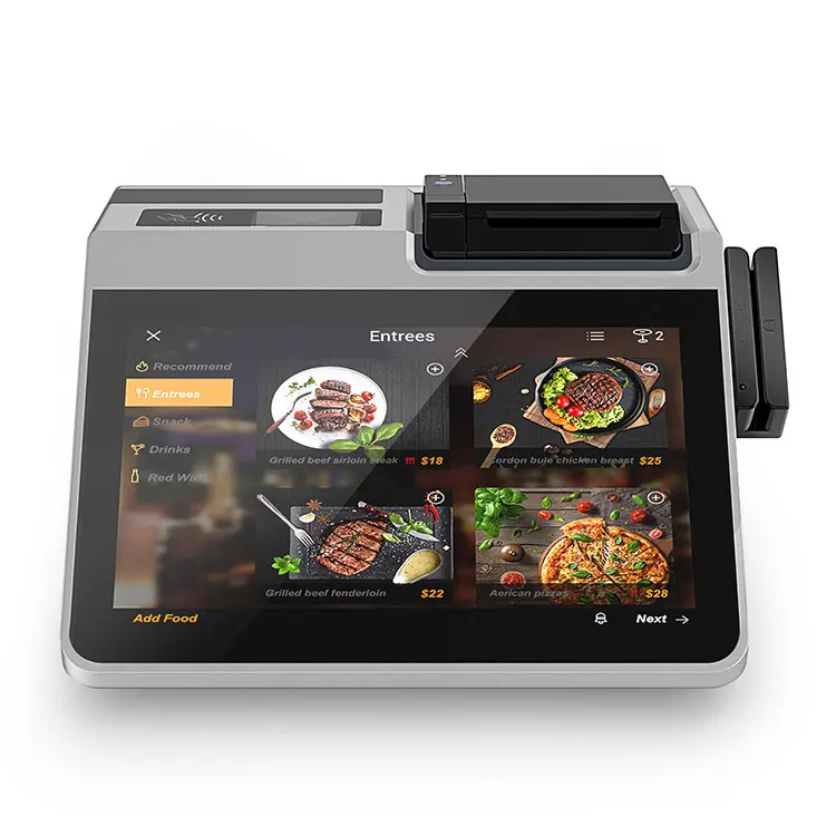 DLSUM-TD min pos Windows&Android OS msr reader Inter Core CPU card payment terminal