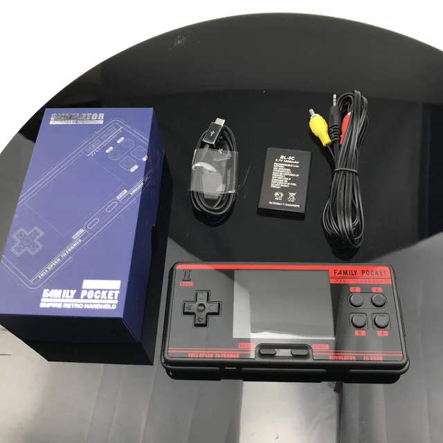 Портативная игровая консоль FC3000 игровой плеер с цветным экраном 8 бит имитатор памяти 2 Гб видео встроенный