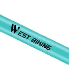 WEST BIKING Bike Ball Pump Inflator Bicycle Floor Pump with Gauge for Presta and Schrader Bicycle Pump Valves-120Psi Max