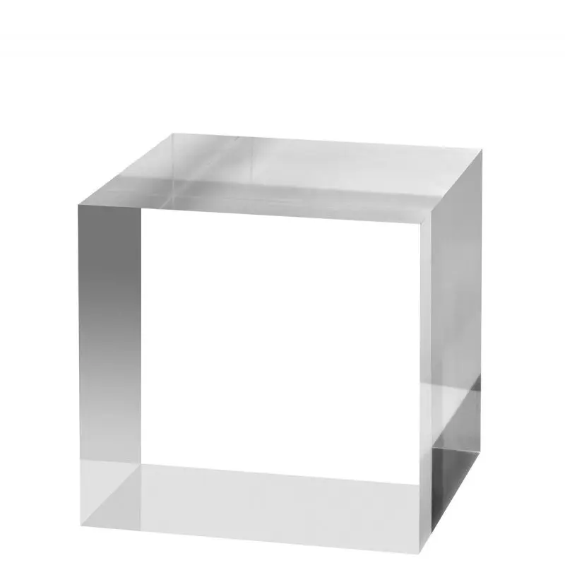 Custom Clear Solid Acrylic Block for Display