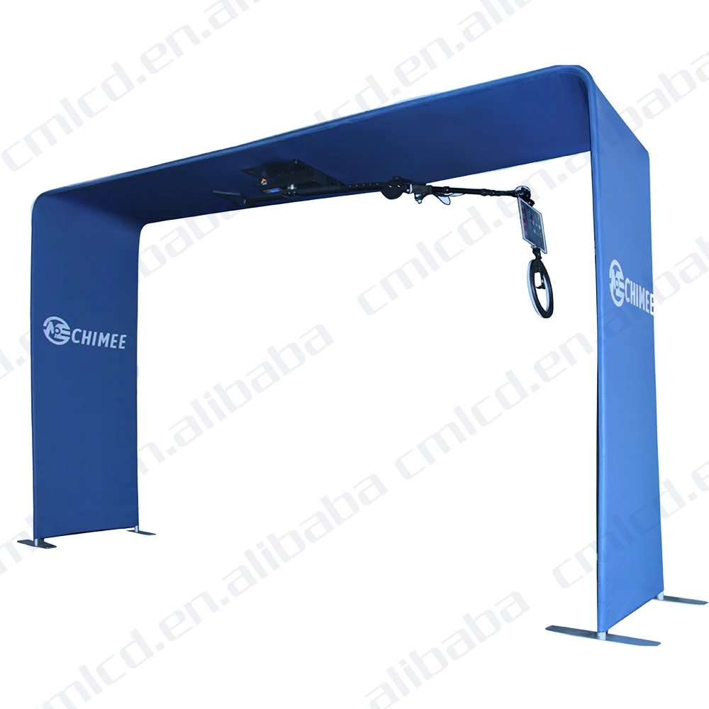2024 Fashion Popular Overhead 360 photo booth Video Camera Portable Machine Sky 360 Camera Video Exhibition Booth