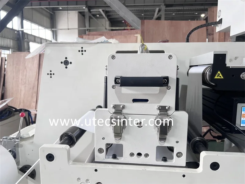 UTR320J8 Automatic led uv Horizontal unit type flexo printing machine for flexible packaging opp bopp pet pvc shrink label