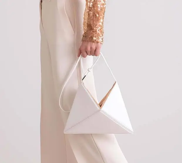 Многофункциональная складально-мерильная треугольник сочетающихся цветов сумки через плечо женская сумка