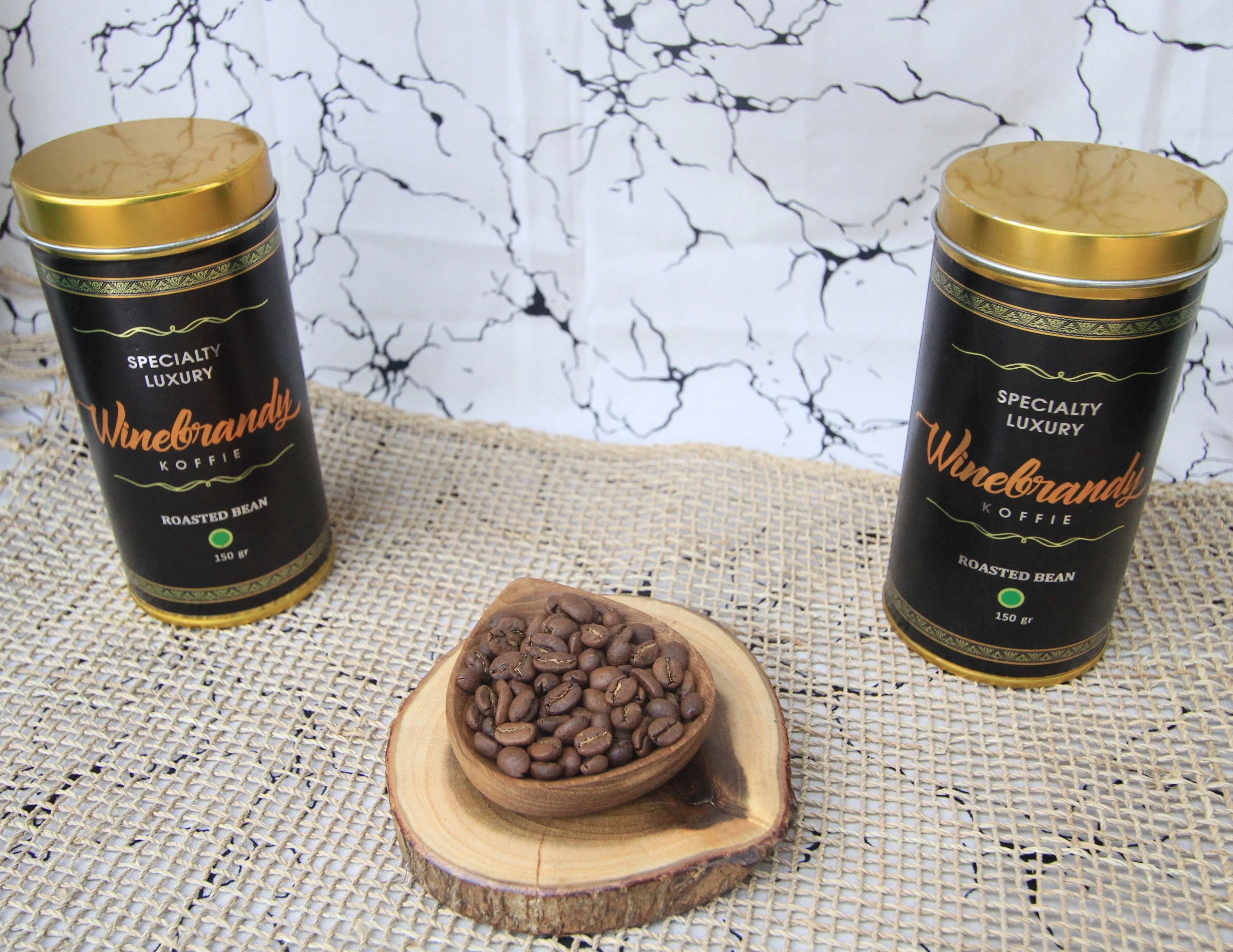 
Best Selling Roasted Coffee Beans Arabica Wine Winebrandy by Koffie Prabu 