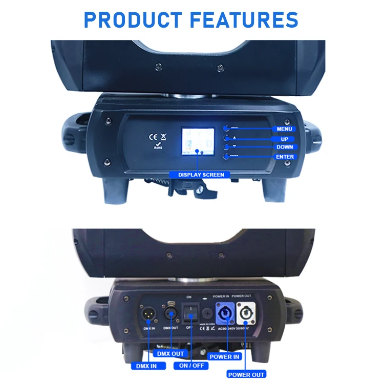 VLTG 19*40 Zoom Led Moving Head Light  Effect Stage Lights  For Dj Club Night Lamp