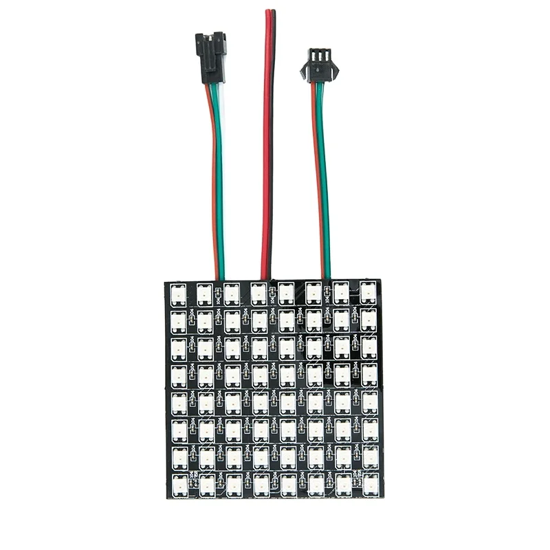 Glite WS2812b Flexible Led Display  16x16 8x32 8x8mm WS2812B Digital Dream Color RGB Light LED Panel Screen