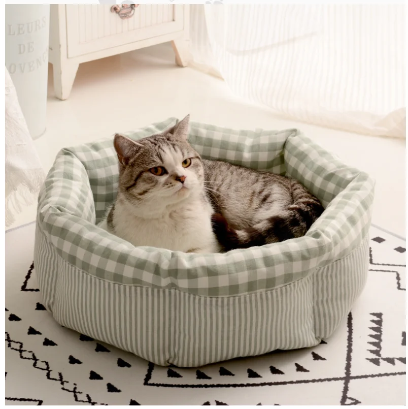 New Style Warm Pet Bed Dog Mat Round winter Shaped Dog Bed for Deep Sleep Pet Supplies