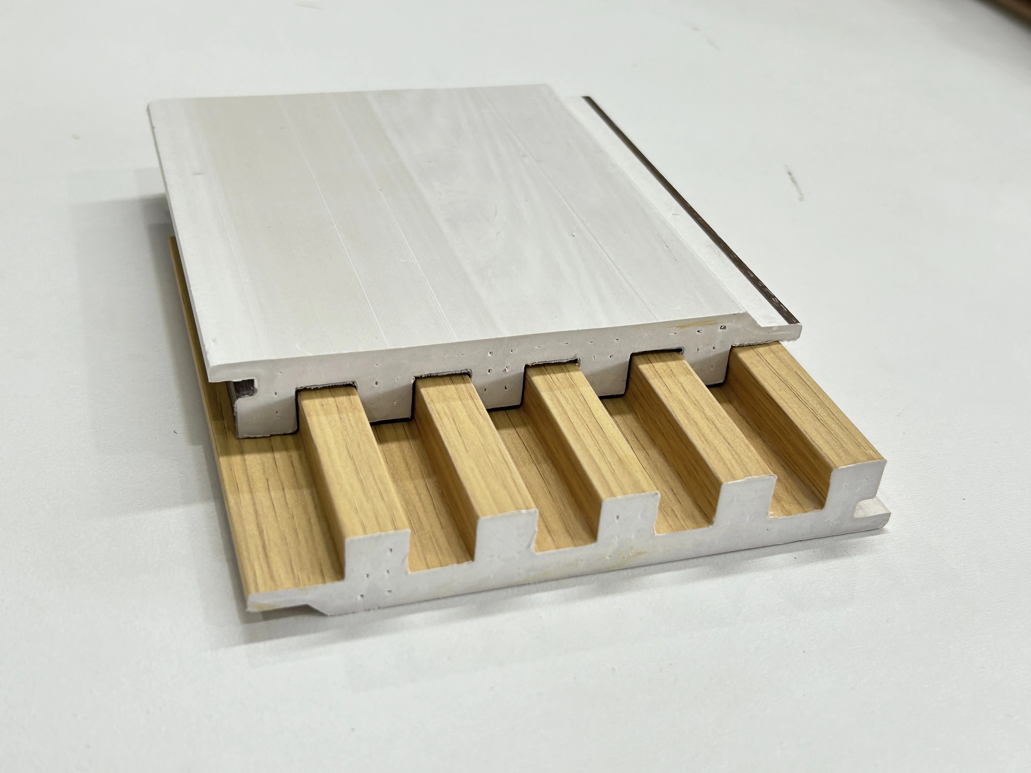 Household Wood Veneer Solid Wall Board Interior Wood Wall Sheet Interior WPC Wall Panels