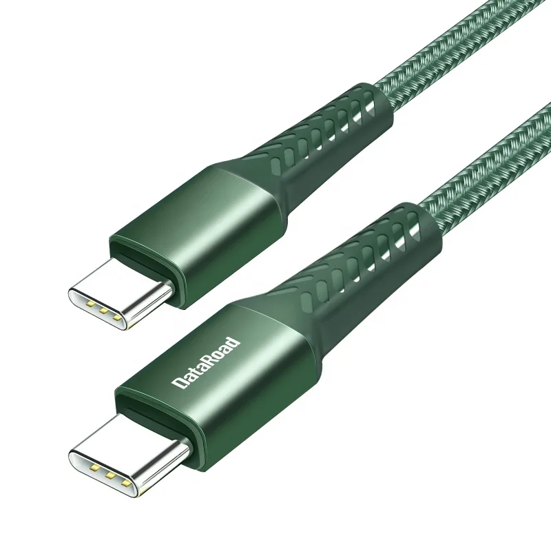
DataRoad High Quality Support PD 65W Fast Charging Type-C to Type-C line 5A PD Fast Charging Cable for Huawei Samsung Xiaomi 