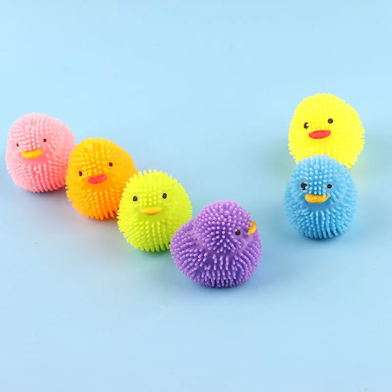 Hot selling regalo para Pascua Easter chick toy mini chick squeeze toy for child TPR anti stress toys