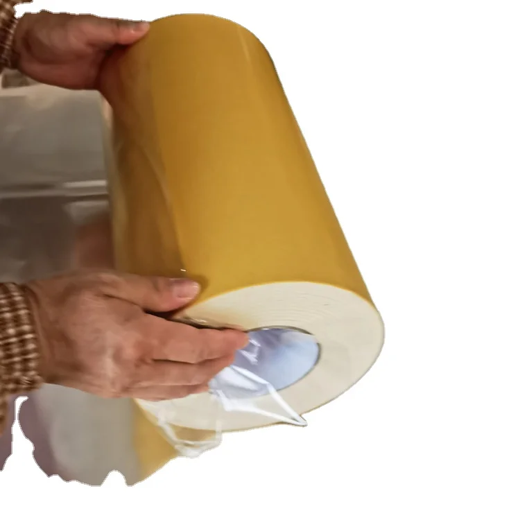 High quality 300 mm 30 cm width thermal transfer printing use Double side fiber tape heavy duty  two side glue duct tape