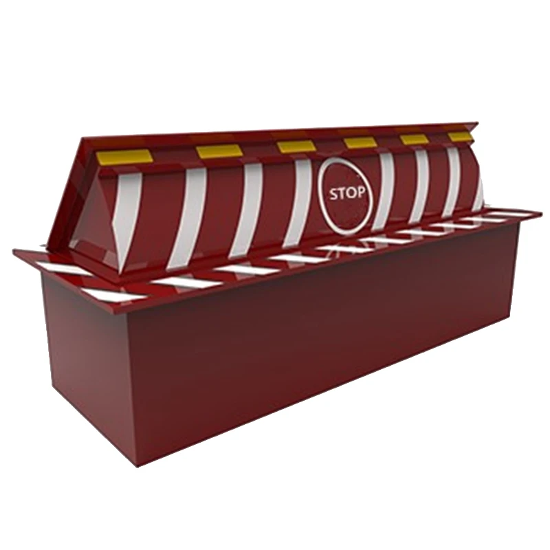 6 meter Length Automatic Vehicle Barrier Safeway System Anti-Terrorism Hydraulic Road Blocker