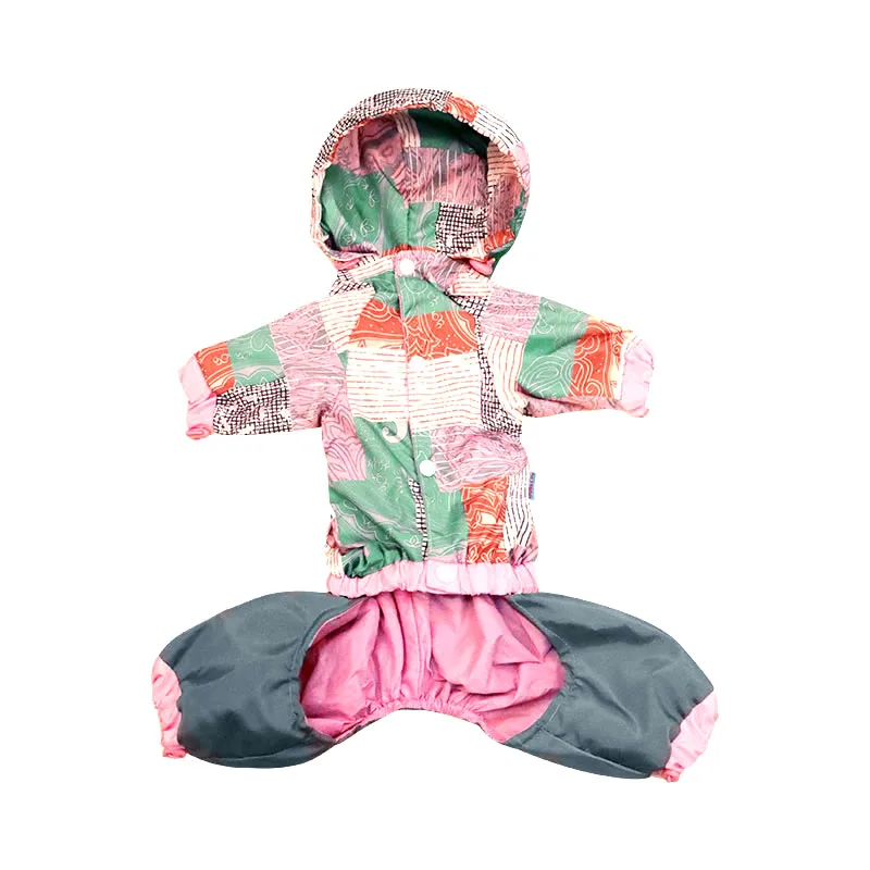 Pet Wear Dog Clothes Factory Custom Waterproof Small Dog Rain Coat Jacket Pet Dog Clothes