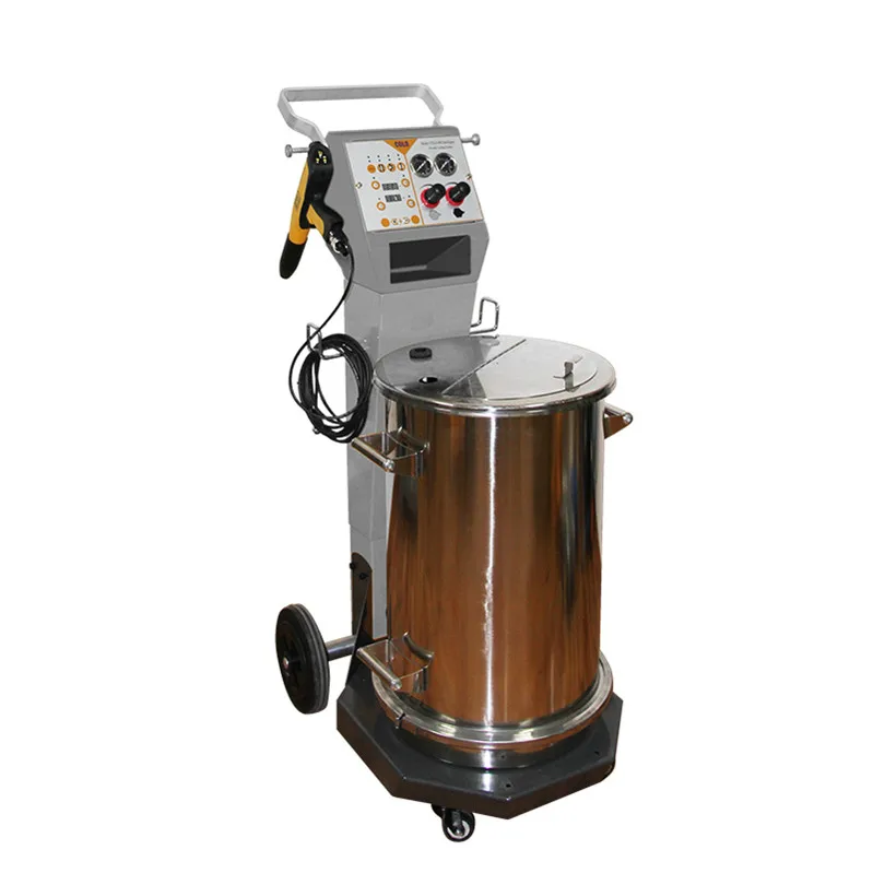 Fast Color Change Hopper Powder Coating Gun Machine KAFAN 800D Painting Equipment