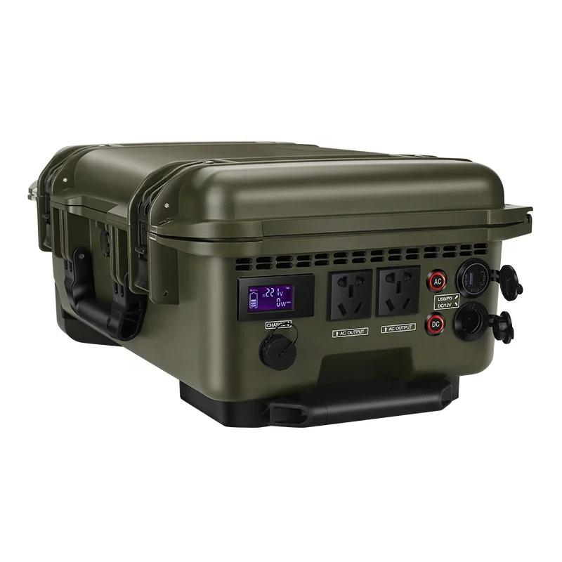 Good price 220v 3000w 5180wh outdoor mobile portable solar emergency power supply for camping