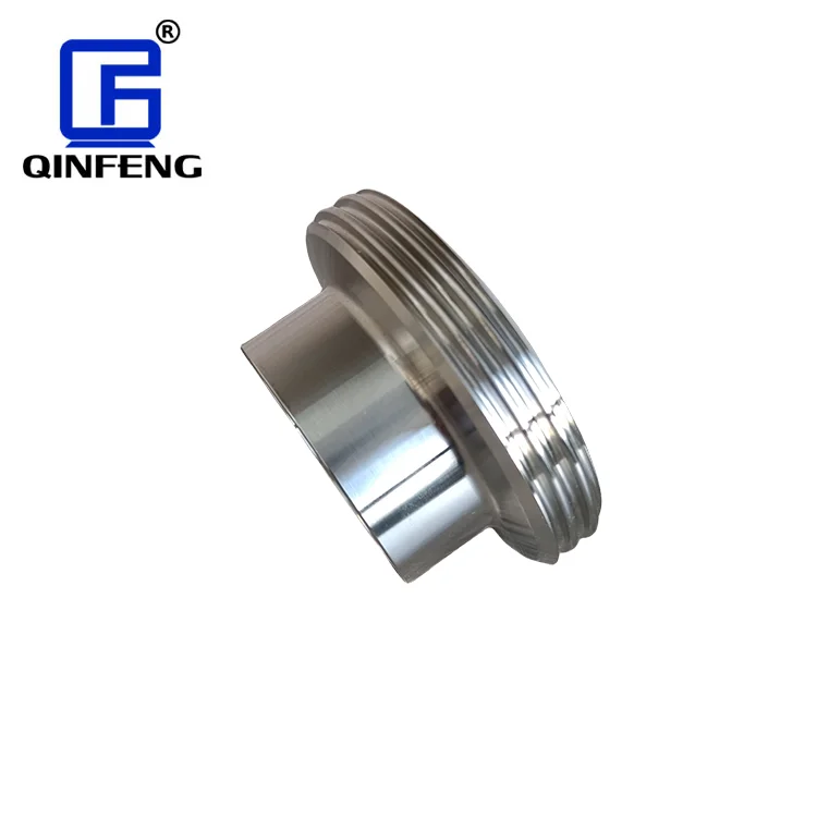 Sanitary Stainless Steel 304 316L Pipe Fitting ISO SMS DIN Union Male Connector