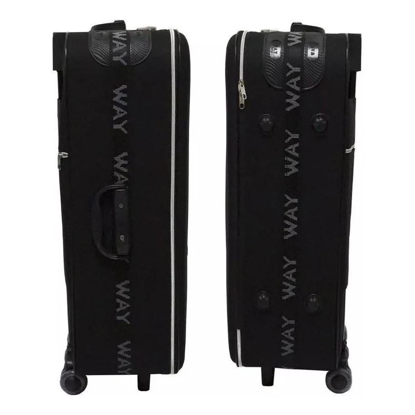 600D polyester external wheels honey comb frame 20 24 28 inch cheap soft 3pcs eva travel trolley luggage bag