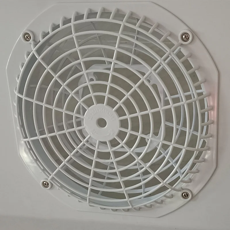 Radiator Shield Fan Cover for Air-Cooled Cooler or Glass Door Display Freezer Protect Function Circular Fan Guard Cover