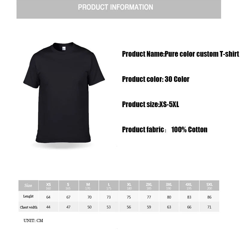 100% Cotton  Logo Printed Blank Plain  Graphic Cotton Uniform  Custom design casual T shirt 180 grams  heat transfer printing