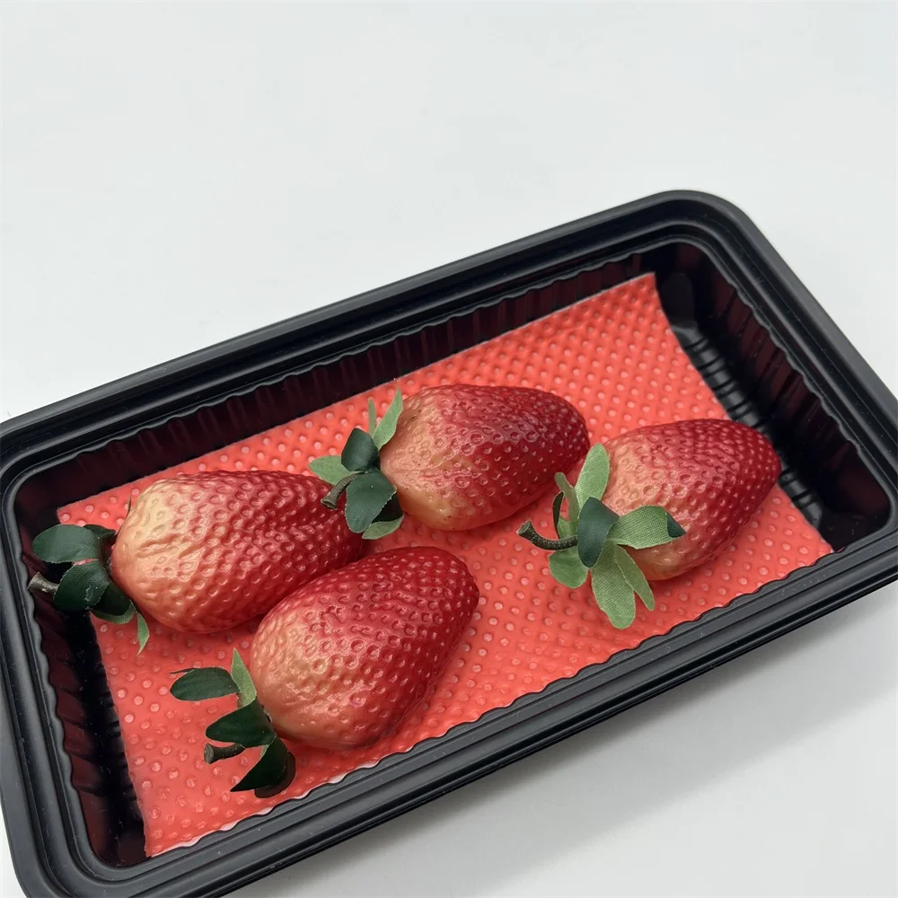 water absorbing pads Super Polymer Meat Biodegrad Absorb Food Fruit Absorbent Pads For Food universal absorbent pad