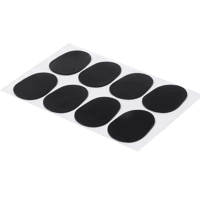 Wholesales High Quality 0.8mm 0.5mm Black Saxophone Mouthpiece Pad Cushions replacement saxophone parts