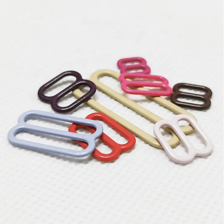 oeko GRS sustainable swimwear buckle stainless adjustable various colored durable O ring buckle for shoulder girdle