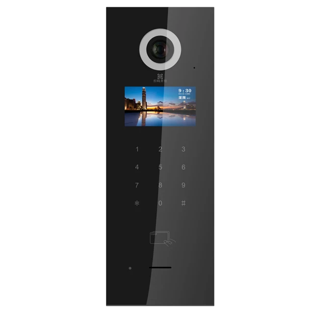 
Large Building Project Solution TCP IP Video Intercom System IP Network Video Doorphones IP Intercoms 